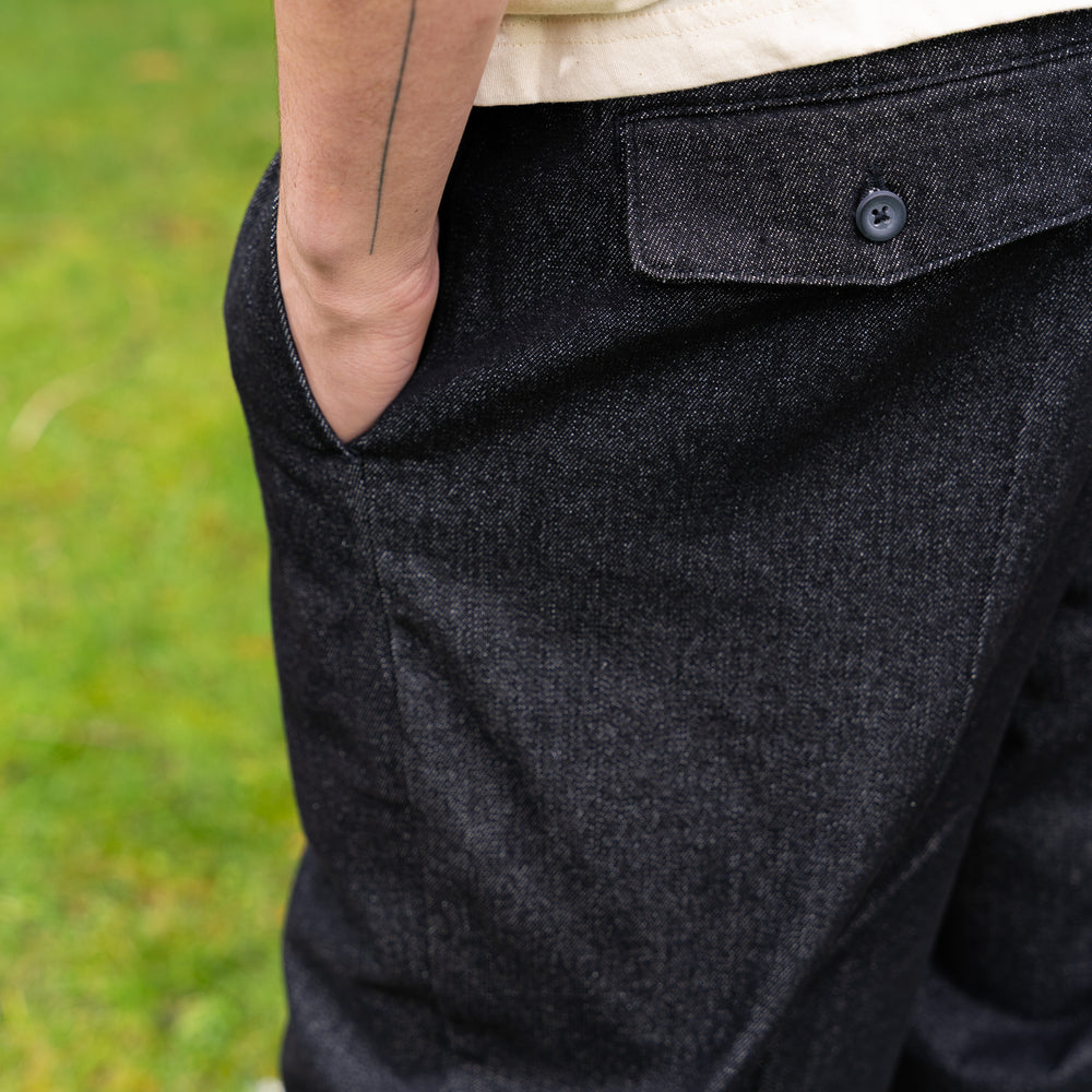 
                  
                    Men's Dark Denim Pants- Black
                  
                