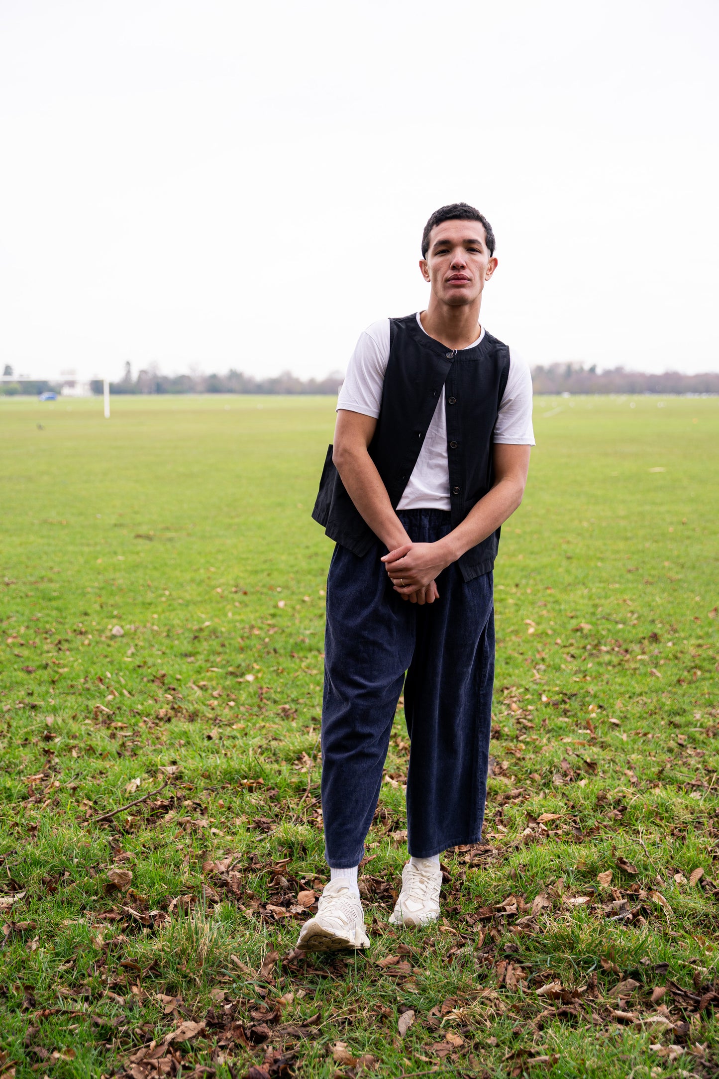 
                  
                    2 Way Pocket Vest Outerwear- Black
                  
                