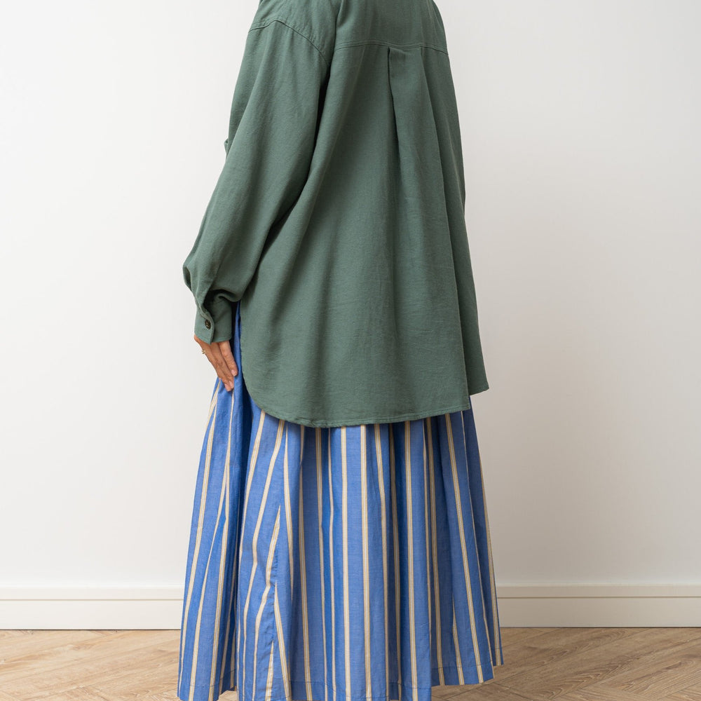
                  
                    Midori Unisex Pocket Blouse- Green
                  
                