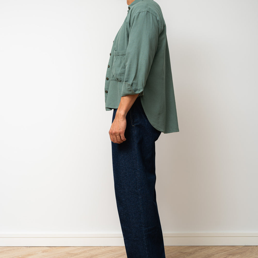 
                  
                    Midori Unisex Pocket Blouse- Green
                  
                